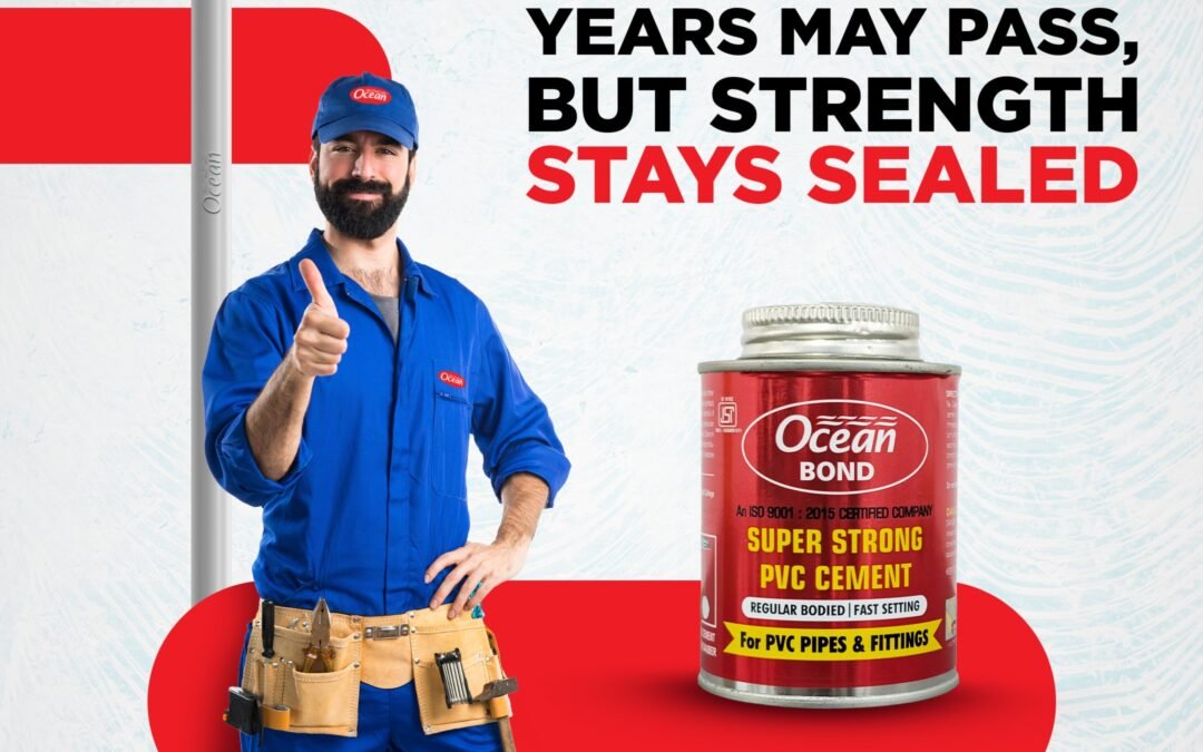 Ocean Bond – ISI-Certified PVC Solvent Cement for Strong, Leak-Proof Joints
