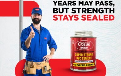 Ocean Bond – ISI-Certified PVC Solvent Cement for Strong, Leak-Proof Joints